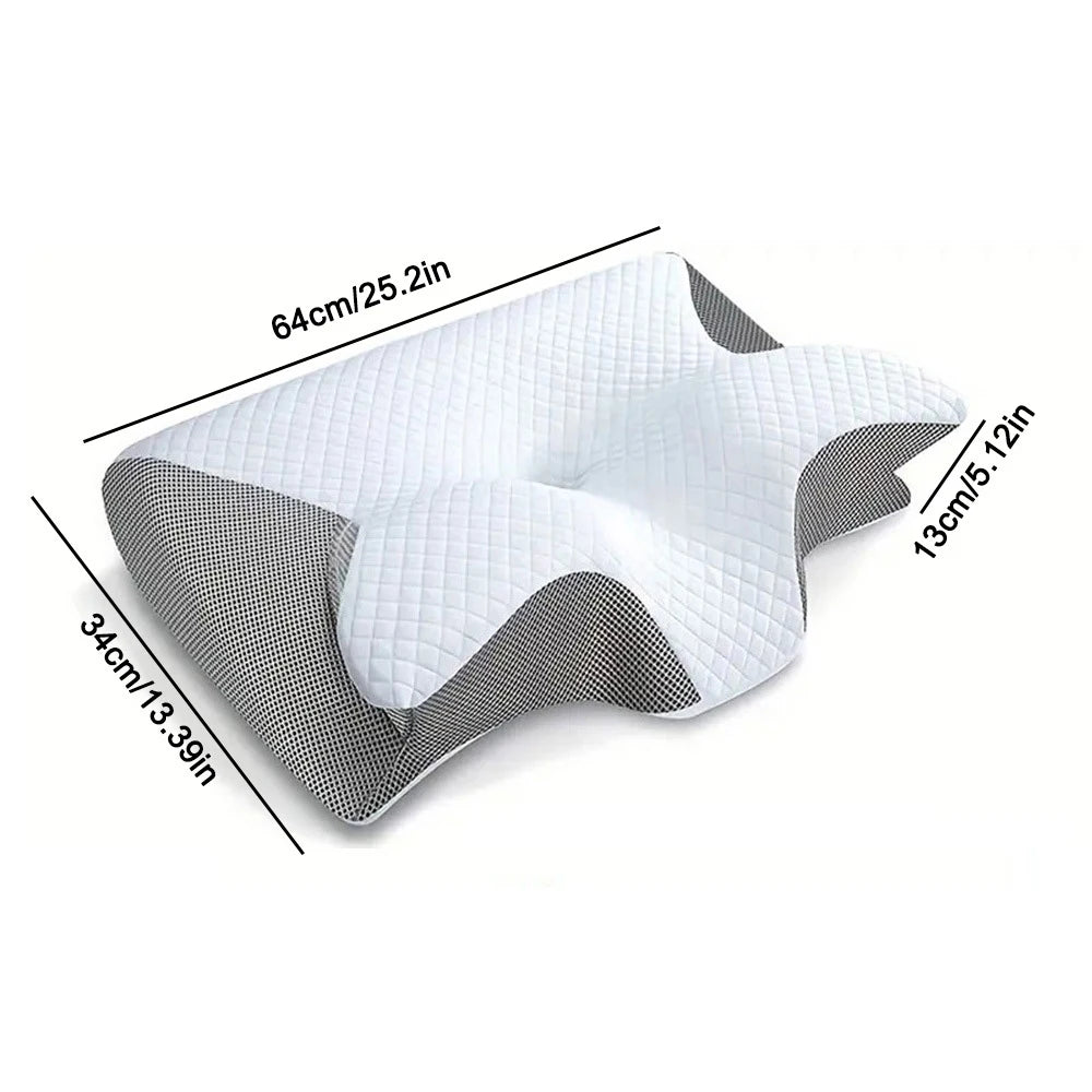 2 in 1 Memory Foam Cervical Pillow