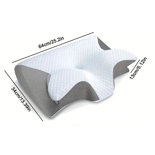 2 in 1 Memory Foam Cervical Pillow